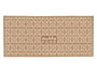 Kinvara Tapis Multiusos Healthy Food 40 x 90 cm Beige (Set de 24)