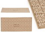 Kinvara Tapis Multiusos Healthy Food 40 x 90 cm Beige (Set de 24)