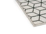 Kinvara Alfombra Multiusos Home Made 40x90 cm Gris et Noir Polyamide (Set de 24)