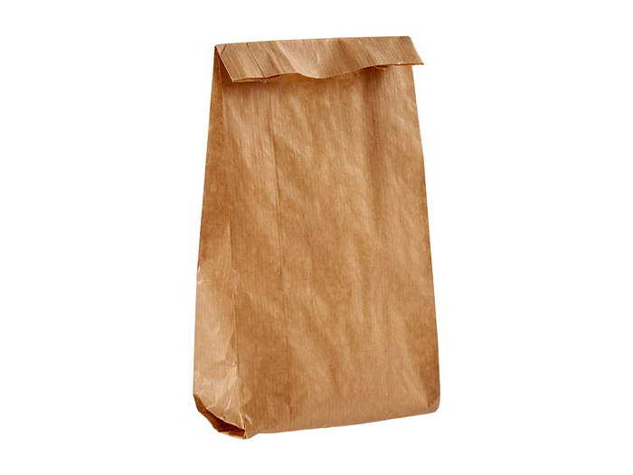Kinvara Sac en Papier pour Baguette 20 pièces 10x34x5.5 cm Marron Cellulose avec Autocollants (Set de 28)