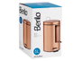 Berilo Poubelle à pédale 5L métal cuivre 20x27x26cm (Set de 4)