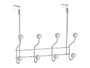 Berilo Porte-manteau porte 8 crochets blanc 31 x 24 x 10 cm (Set de 12)