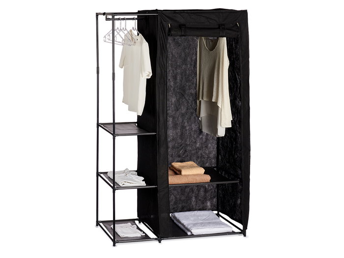 Kipit Armario Combinado Double 172 x 105 x 43 cm Noir (Set de 6)