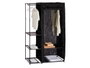 Kipit Armario Combinado Double 172 x 105 x 43 cm Noir (Set de 6)