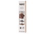 Kipit Armoire ouverte simple 160 cm noir acier et tissu non tissé (Set de 6)