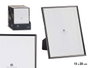 Giftdecor Porte-photos Acier Noir 15x20 cm avec Verre (Set de 24)