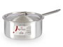 Kinvara Casserole Aluminium avec Couvercle 24 cm Argenté 5 L (Set de 10)