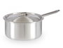 Kinvara Casserole Aluminium avec Couvercle 24 cm Argenté 5 L (Set de 10)