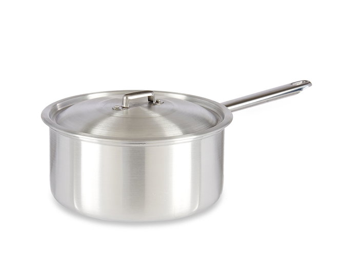 Kinvara Casserole en aluminium avec couvercle 22 cm - Capacité 4 L, argenté (Set de 10) Kinvara Casserole en aluminium avec couvercle 22 cm - Capacité 4 L, argenté (Set de 10)
