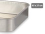 Kinvara Plat à rôtir en aluminium 45x27 cm (Set de 12)