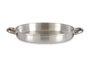 Kinvara Poêle en Aluminium avec Poignées 30 cm, Argent, Compatible Gaz et Four (Set de 12)