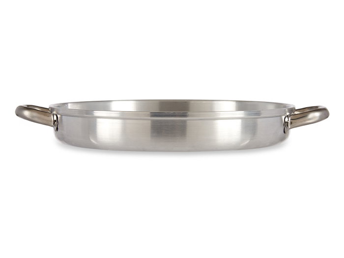 Kinvara Poêle en Aluminium avec Poignées 30 cm, Argent, Compatible Gaz et Four (Set de 12) Kinvara Poêle en Aluminium avec Poignées 30 cm, Argent, Compatible Gaz et Four (Set de 12)