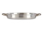Kinvara Poêle en Aluminium avec Poignées 30 cm, Argent, Compatible Gaz et Four (Set de 12)