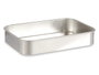 Kinvara Rustide en Aluminium 30x20 cm Argenté Compatible Gaz Four et Lave-vaisselle (Set de 12)