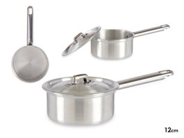 KINVARA Caquelon en aluminium avec couvercle 12cm Plata