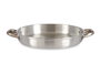 Kinvara Poêle Aluminium avec Poignées 28 cm Argent Compatible Gaz Four Lave-vaisselle (Set de 12)