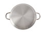 Kinvara Poêle Aluminium avec Poignées 28 cm Argent Compatible Gaz Four Lave-vaisselle (Set de 12)