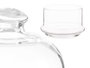 Pasabahce Bombonera Apilable Pâtisserie 3 Niveaux Grand Verre Transparent 12x27.5x12 cm 3x505 ml (Set de 6)