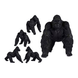 GIFTDECOR Gorille marchant noir grande taille