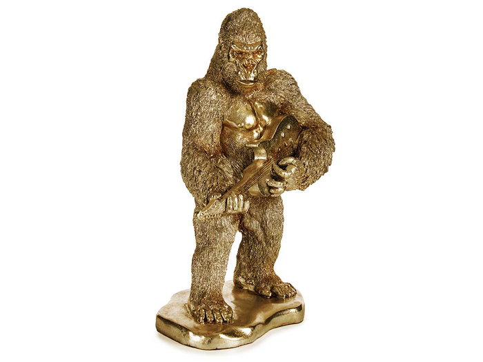 GIFTDECOR GORILA GUITARRA DORADO Or