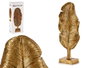 Giftdecor Grande Feuille avec Support Dorée en Résine 8 x 43,5 x 17 cm (Set de 6)