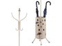 Giftdecor Perchero Porte-manteau Métal Beige Crème Rond 44 x 1,9 x 44 cm