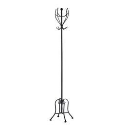 GIFTDECOR Perchero Metal Negro