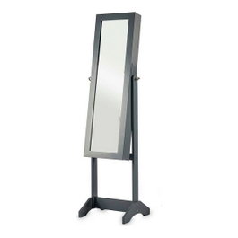 GIFTDECOR Miroir bijouterie avec pied Gris