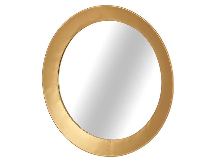 GIFTDECOR Miroir Rond Doré 91,5 cm