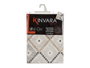Kinvara Nappe Loneta Antitache 140x180 cm Motif Rombos Beige (Set de 6)