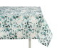 Kinvara Nappe Loneta Antitache 140x180 cm Motif Carreaux Bleu Turquoise (Set de 6)