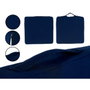 ARTE REGAL Lot de 6 Coussins Ergonomiques en Mousse à Mémoire de Forme - Bleu + Noir