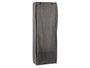 Kipit Porte-vêtements en tissu avec 2 tiroirs gris 31,5x58x168 cm (Set de 3)