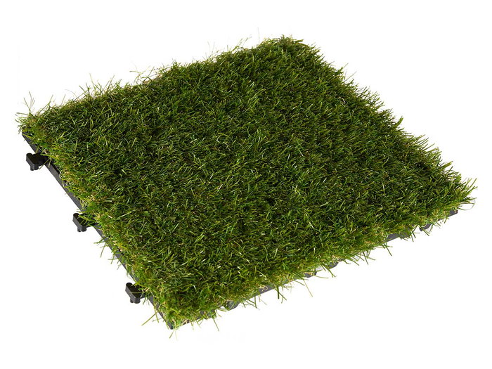 Ibergarden Dalle Gazon Artificiel 30x3,5x30 cm Vert (Set de 6)