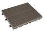 Ibergarden Baldosa Composite Noir WPC 30x2.6x30 cm (Set de 6)