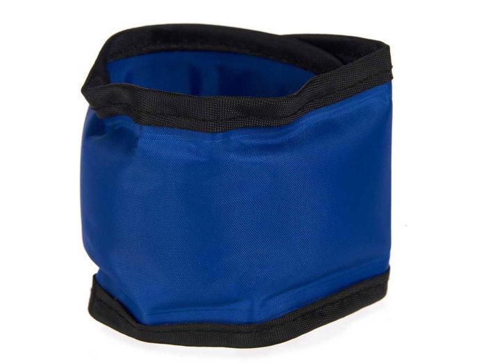 MASCOW Collier rafraîchissant pour chien 30cm Bleu + Noir
