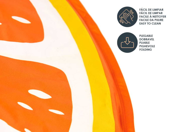 Mascow Tapis Rafraîchissant pour Animal Orange 60 cm (Set de 6)
