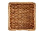 GIFTDECOR Serviteur carré de paille marron