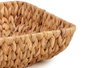 GIFTDECOR Centre de table carré en paille sans anse, Marron