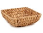 GIFTDECOR Centre de table carré en paille sans anse, Marron