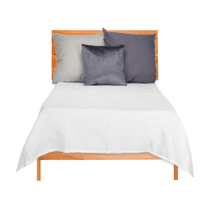 GIFTDECOR Couvre-lit Agua Blanc 180x260cm