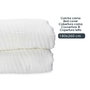 GIFTDECOR Couvre-lit Agua Blanc 180x260cm