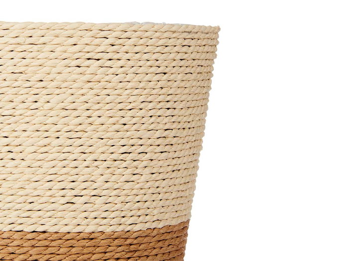 Ibergarden Macetero Cuerda 18 x 16 cm Marron Naturel Plastique (Set de 24) Ibergarden Macetero Cuerda 18 x 16 cm Marron Naturel Plastique (Set de 24)