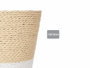 Ibergarden Macetero Cuerda 15x14 cm Blanc Naturel Plastique (Set de 24)