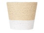 Ibergarden Macetero Cuerda 15x14 cm Blanc Naturel Plastique (Set de 24)