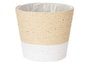 Ibergarden Macetero Cuerda 15x14 cm Blanc Naturel Plastique (Set de 24)