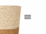 Ibergarden Macetero Cuerda 15x14 cm Marron Natural - Pot de Fleurs en Corde et Plastique (Set de 24)