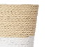 Ibergarden Macetero Cuerda 10x10 cm Blanc Naturel (Set de 24)
