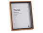 Giftdecor Porte-photos en bois MDF 20x25 cm avec verre, marron et noir (Set de 24)