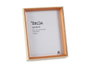 Giftdecor Porte-photos en Bois MDF 22x27 cm Naturel et Marron (Set de 24)